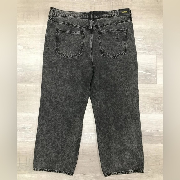 Express Acid-Wash Jeans - Size 14 - Picture 2 of 3